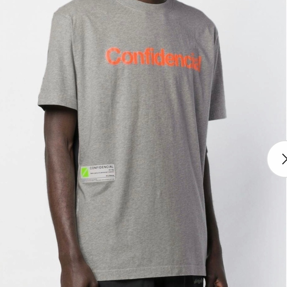Marcelo Burlon Slogan Print T-Shirt - Picture 7 of 8